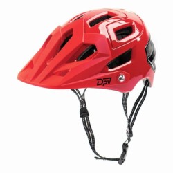 Casco DPV Centaur Rojo Negro: Seguridad y Estilo, ¡Compra Ahora!