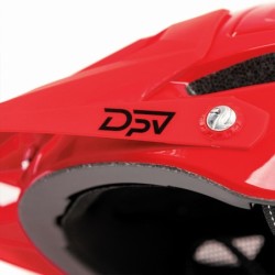 Casco DPV Centaur Rojo Negro: Seguridad y Estilo, ¡Compra Ahora!
