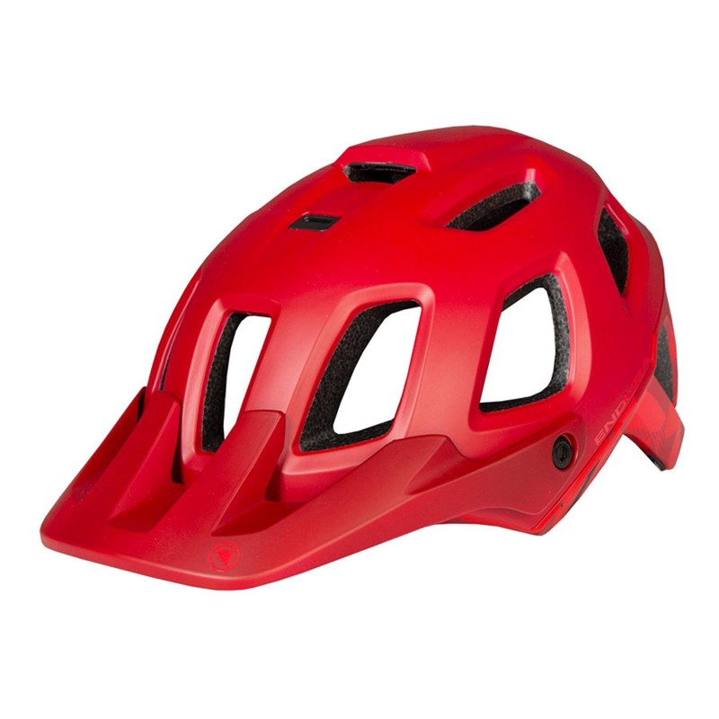 Compra Casco Endura SingleTrack II Rojo Oscuro - Ligero y Seguro