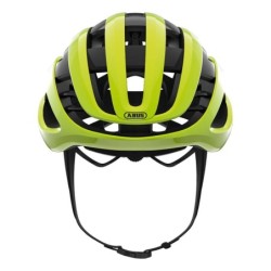 Casco Abus AirBreaker Amarillo Negro: Ligero y Seguro - ¡Compra Ya!