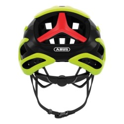 Casco Abus AirBreaker Amarillo Negro: Ligero y Seguro - ¡Compra Ya!