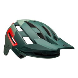 Casco Bell Super Air R MIPS Verde Rojo: Seguridad y Estilo