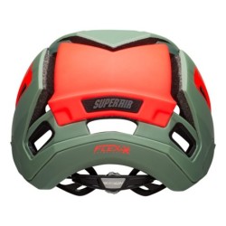 Casco Bell Super Air R MIPS Verde Rojo: Seguridad y Estilo