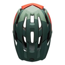 Casco Bell Super Air R MIPS Verde Rojo: Seguridad y Estilo