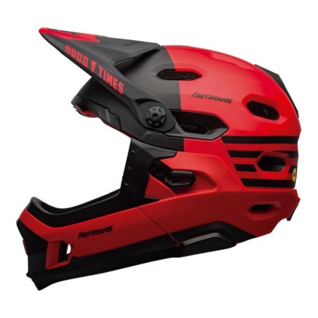 Compra Casco Bell Super DH MIPS Rojo Negro - Seguridad y Estilo