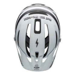Compra Casco Bell Sixer MIPS Blanco Negro - Seguridad y Estilo