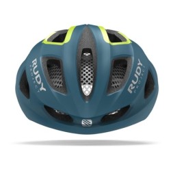 Casco Rudy Project Strym Azul Amarillo: Ligereza y Estilo - ¡Compra Ahora!