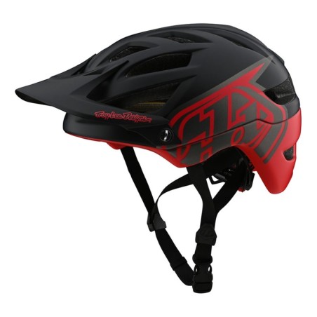 Compra Casco Troy Lee A1 MIPS Negro Rojo - Seguridad y Estilo