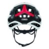 Casco Abus AirBreaker Blanco Rojo: Ligero y Seguro - Compra Ahora