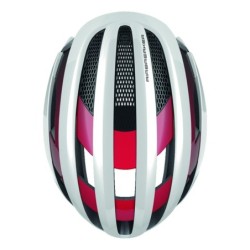 Casco Abus AirBreaker Blanco Rojo: Ligero y Seguro - Compra Ahora