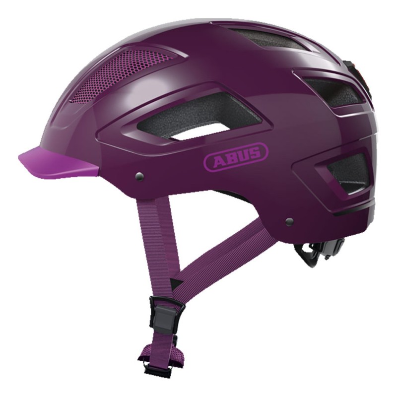 Compra Casco Abus Hyban 2.0 Lila: Estilo y Seguridad
