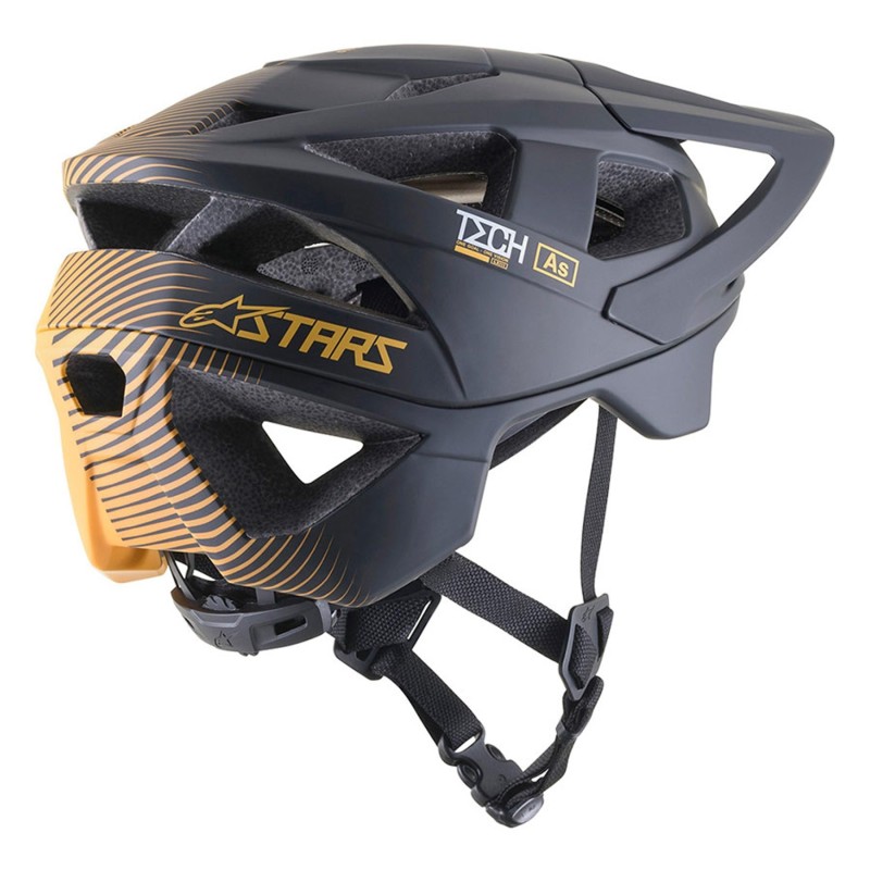 Compra Casco Alpinestars Vector Pro Negro Naranja - Máxima Seguridad