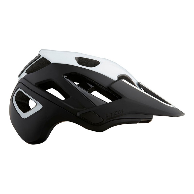 Casco Lazer Jackal Blanco Negro: Seguridad y Estilo ¡Compra Ya!