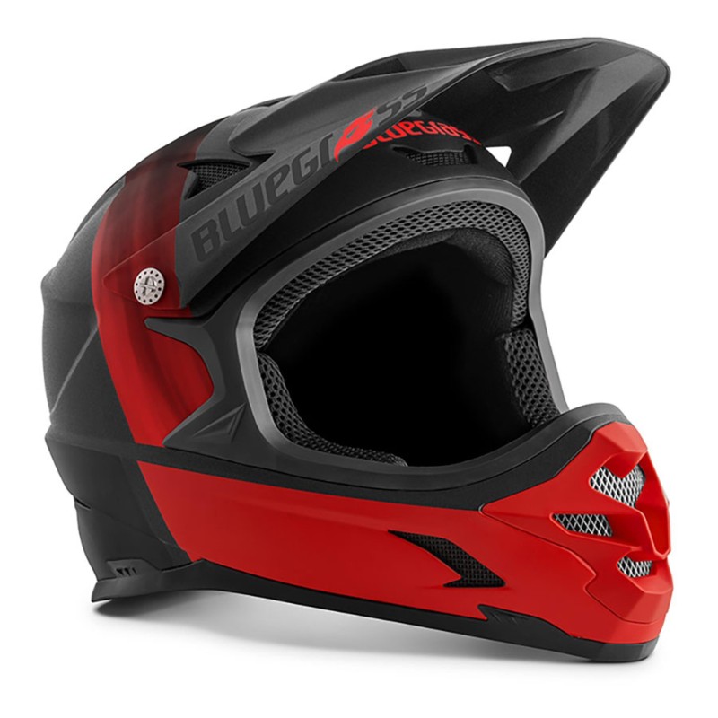 Casco Bluegrass Intox Negro Mate Rojo: Seguridad y Estilo ¡Compra Ya!