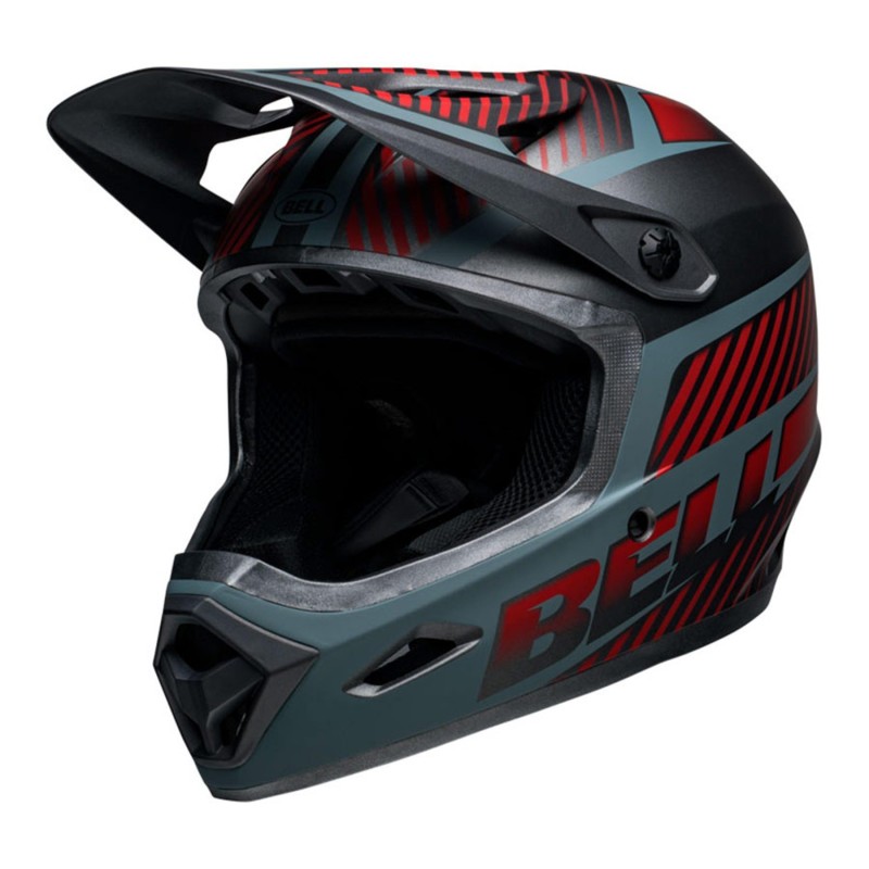 Compra Casco Bell Transfer Gris Oscuro Rojo - Estilo y Seguridad