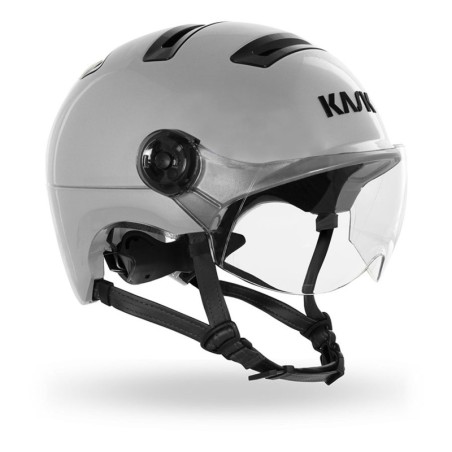Casco Kask Urban R WG11 Plateado: Estilo y Seguridad ¡Compra Ahora!