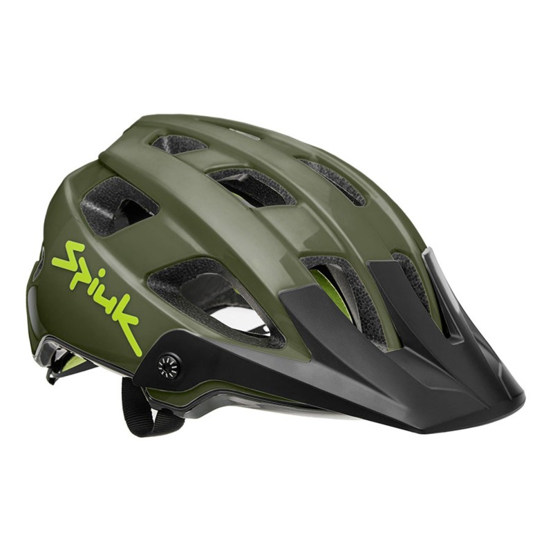 Casco Spiuk Dolmen Verde Oscuro - Seguridad y Estilo ¡Compra Ya!