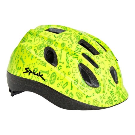 Casco Spiuk Kids Amarillo Verde: Seguridad y Estilo ¡Compra Ya!