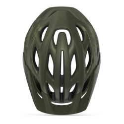 Casco MET Veleno Oliva Iridiscente: Estilo y Seguridad ¡Compra Ya!