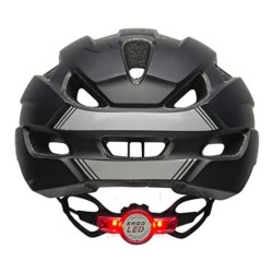 Casco Bell Trace LED Negro Metalizado: Seguridad y Estilo - ¡Compra Ya!