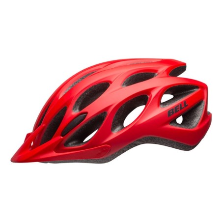 Casco Bell Tracker Rojo Mate: Estilo y Seguridad - ¡Compra Ya!