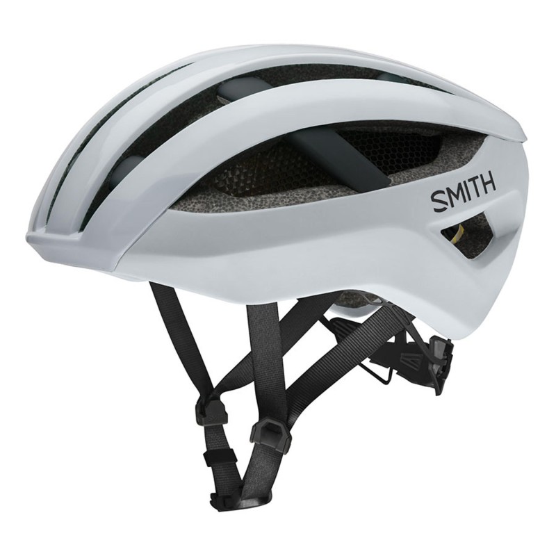 Casco Smith Network MIPS Blanco Brillante - Seguridad y Estilo