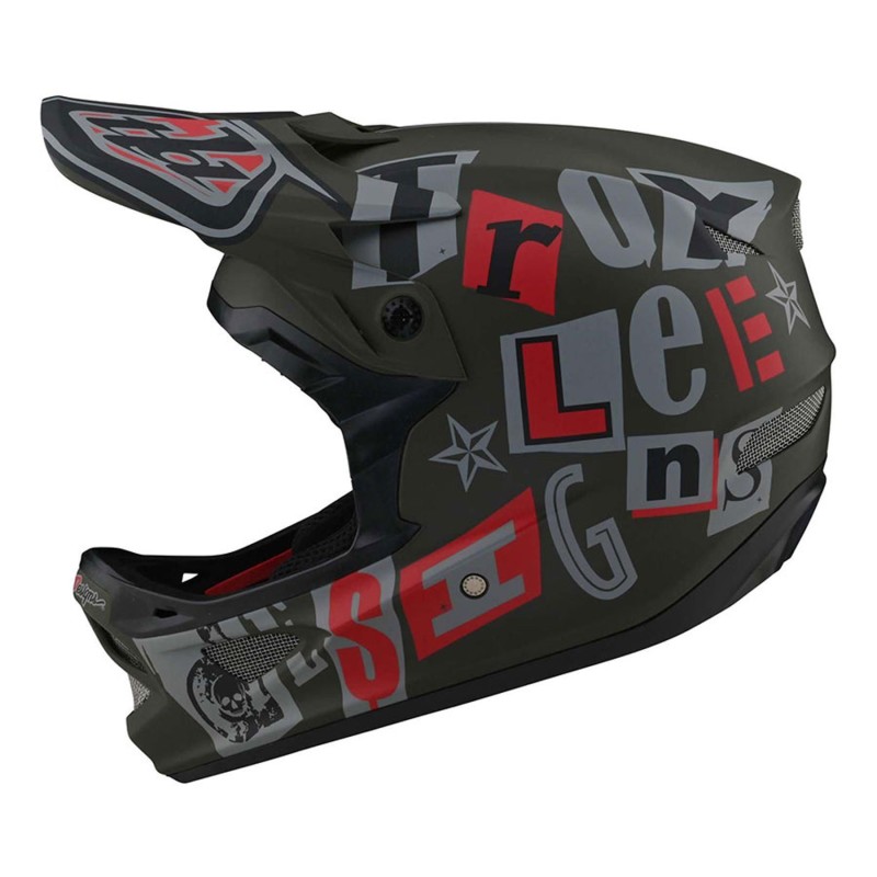 Compra Casco Troy Lee D3 Fiberlite: Ligero y Seguro, ¡Hazlo Tuyo!