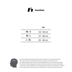 Casco Hebo Kernel Negro Claro: Seguridad y Estilo - ¡Compra Ahora!