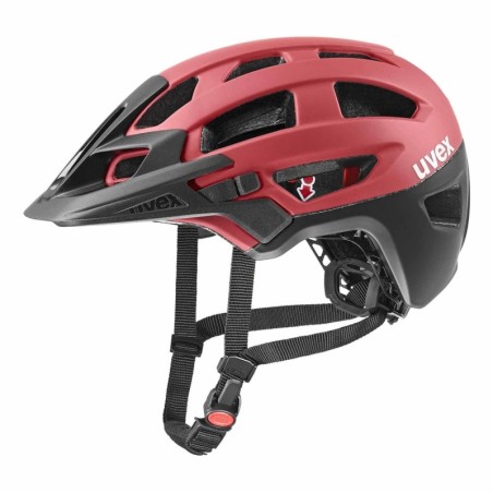 Compra Casco Uvex Finale 2.0 Rojo Negro Mate - Seguridad y Estilo